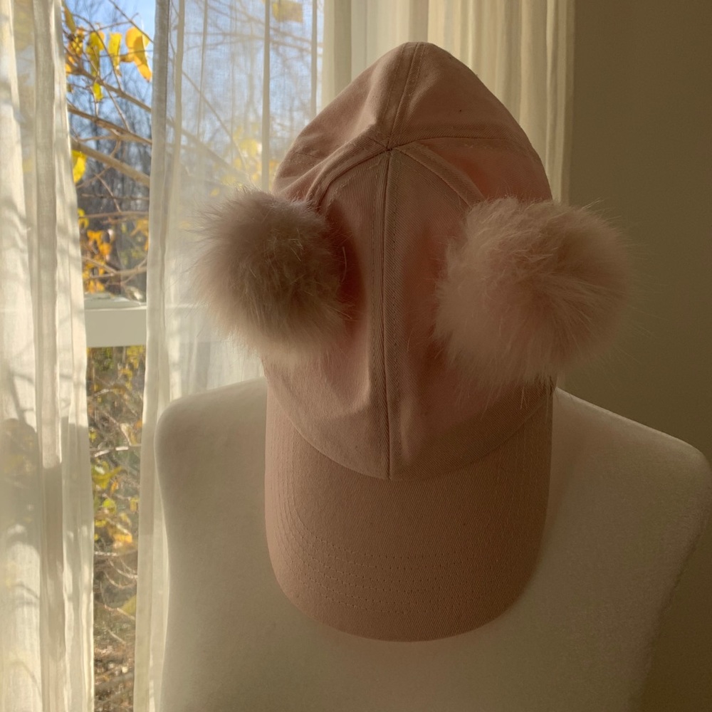 Women’s Pink Puff Hat